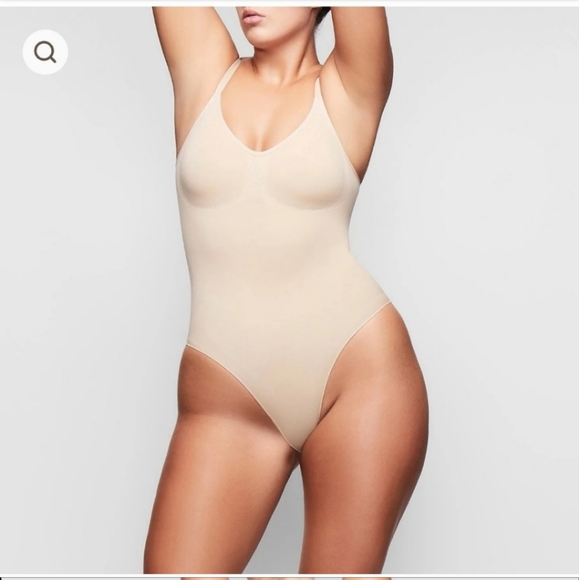SKIMS Intimates & Sleepwear Skims Sculpting Bodysuit W Snaps Clay
